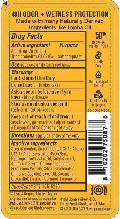 Active Ingredient (Antiperspirant Flask Ironhorizon 128 064a   Back)